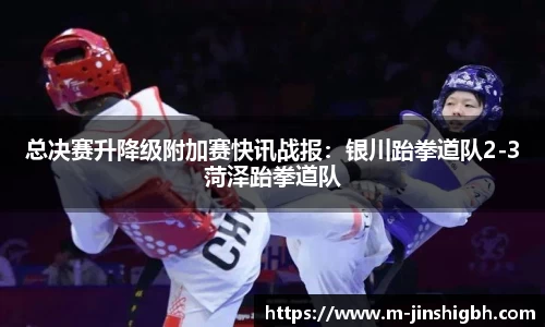 总决赛升降级附加赛快讯战报：银川跆拳道队2-3菏泽跆拳道队